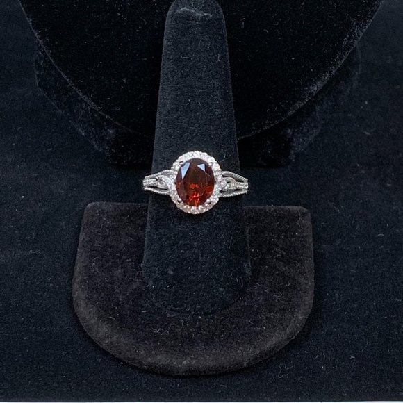♥️Genuine Red Citrine Ring♥️ - Picture 2 of 8